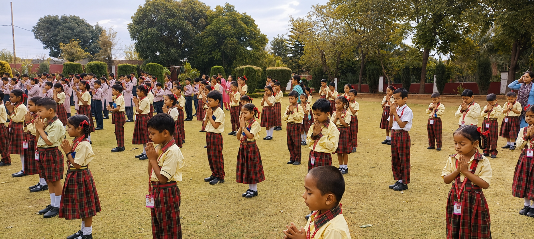 Morning Assembly: Building Discipline, Unity & Values
