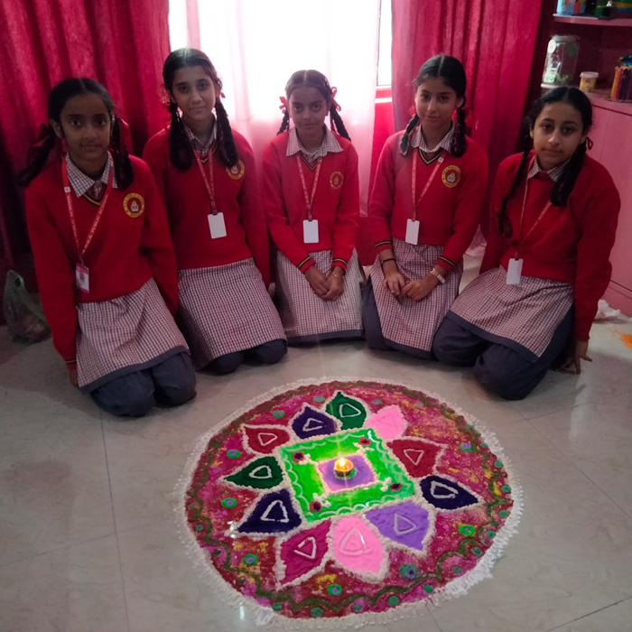 HappyDiwal-students